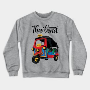 Bangkok Taxi Tuk Tuk Crewneck Sweatshirt